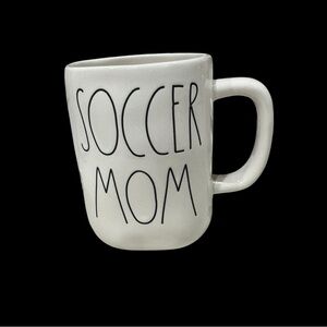 Rae Dunn Cream 'Soccer Mom' Mug